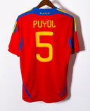 Spain 2010 Puyol Home Kit (L)