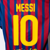 Barcelona 2011-12 Messi Home Kit (S)