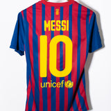 Barcelona 2011-12 Messi Home Kit (S)