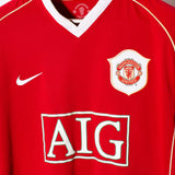 Manchester United 2006-07 Ronaldo Home Kit (XL)