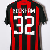 AC Milan 2008-09 Beckham Home Kit (S)