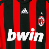 AC Milan 2008-09 Beckham Home Kit (S)