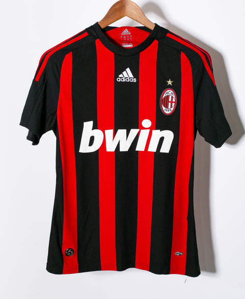 AC Milan 2008-09 Beckham Home Kit (S)