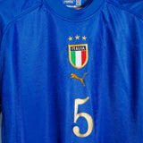 Italy 2004 F. Cannavaro Home Kit (XL)