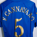 Italy 2004 F. Cannavaro Home Kit (XL)