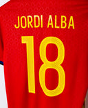 Spain 2016 Jordi Alba Home Kit (S)