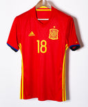 Spain 2016 Jordi Alba Home Kit (S)