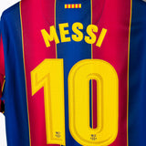 Barcelona 2020-21 Messi Home Kit (XL)
