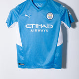 Manchester City 2021-22 Home Kit (YM)