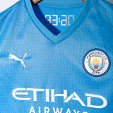 Manchester City 2021-22 Home Kit (YM)
