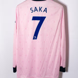 Arsenal 2022-23 Saka Long Sleeve Third Kit (XL)