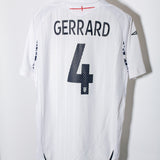 England 2008 Gerrard Home Kit (L)