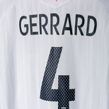 England 2008 Gerrard Home Kit (L)