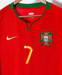 Portugal 2008 Ronaldo Home Kit (L)