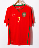 Portugal 2008 Ronaldo Home Kit (L)
