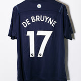 Manchester City 2021-22 De Bruyne Third Kit (XL)
