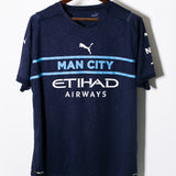 Manchester City 2021-22 De Bruyne Third Kit (XL)