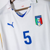 Italy 2010 Cannavaro Long Sleeve Away Kit (2XL)