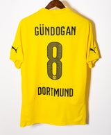 Borussia Dortmund 2014-15 Gundogan European Home Kit (XL)