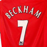 Manchester United 2000-02 Beckham Home Kit (XS)