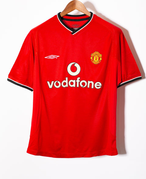 Manchester United 2000-02 Beckham Home Kit (XS)