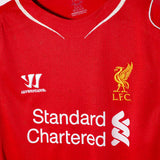 Liverpool 2014-15 Gerrard Long Sleeve Home Kit (XL)