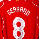 Liverpool 2014-15 Gerrard Long Sleeve Home Kit (XL)