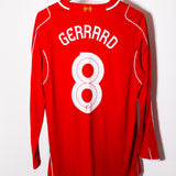 Liverpool 2014-15 Gerrard Long Sleeve Home Kit (XL)