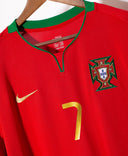 Portugal 2008 Ronaldo Home Kit (XL)