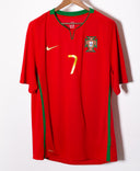 Portugal 2008 Ronaldo Home Kit (XL)