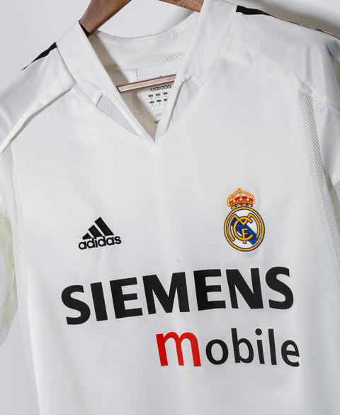 Real Madrid 2004-05 Beckham Player Issue Home Kit (M)