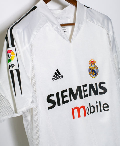 Real Madrid 2004-05 Beckham Player Issue Home Kit (M)