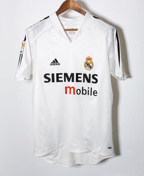 Real Madrid 2004-05 Beckham Player Issue Home Kit (M)