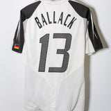 Germany 2004 Ballack Player Issue Home Kit (L)