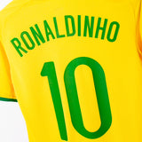 Brazil 2008 Ronaldinho Home Kit (S)
