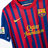 Barcelona 2011-12 Iniesta Home Kit (L)