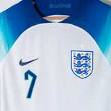 England 2022 Grealish Player Issue Home Kit (M)