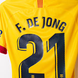 Barcelona 2019-20 F. De Jong Away Kit (S)