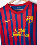 Barcelona 2011-12 David Villa Home Kit (L)