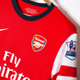 Arsenal 2013-14 Sagna Home Kit (S)