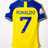 Al-Nassr 2022-23 Ronaldo Player Issue Home Kit (M)