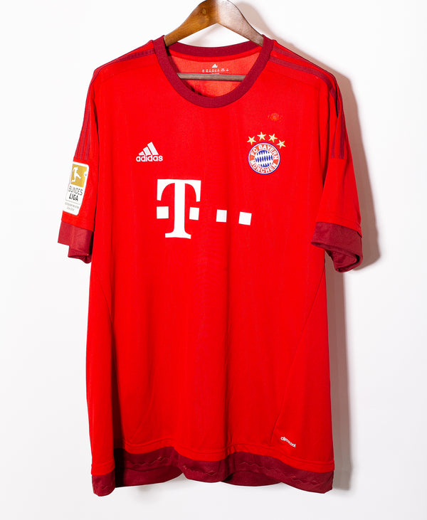 Bayern Munchen 2015-16 Ribery Home Kit (3XL)