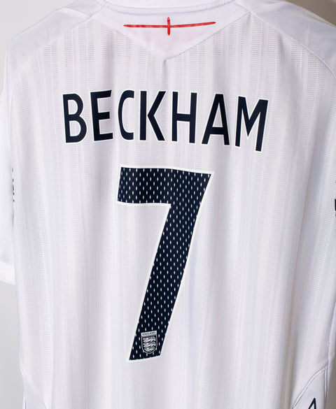 England 2008 Beckham Home Kit (XL)