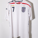 England 2008 Beckham Home Kit (XL)