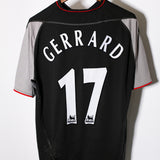 Liverpool 2002-03 Gerrard Away Kit (L)