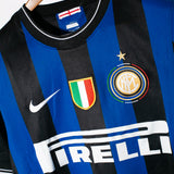 Inter Milan 2010-11 J. Zanetti Home Kit (M)
