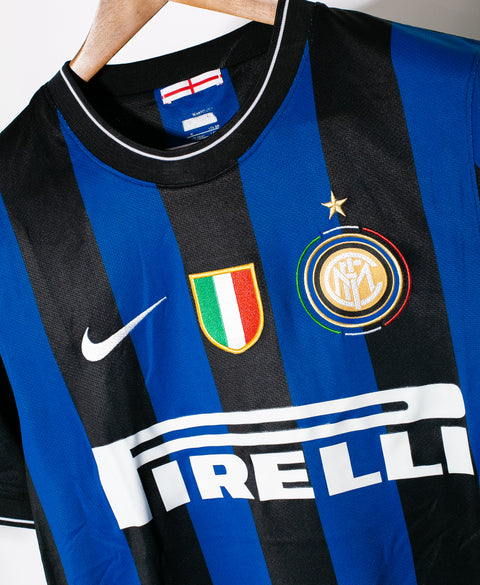 Inter Milan 2010-11 J. Zanetti Home Kit (M)