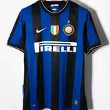 Inter Milan 2010-11 J. Zanetti Home Kit (M)