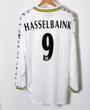 Leeds United 1998-00 Hasselbaink Long Sleeve Home Kit (XL)