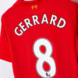 Liverpool 2012-13 Gerrard Home Kit (L)